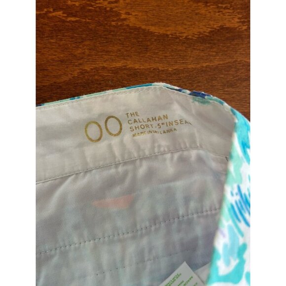 LILLY PULITZER Women's The Callahan Shorts Sz 00 Resort Colorful Sailboat 5" - Picture 6 of 9